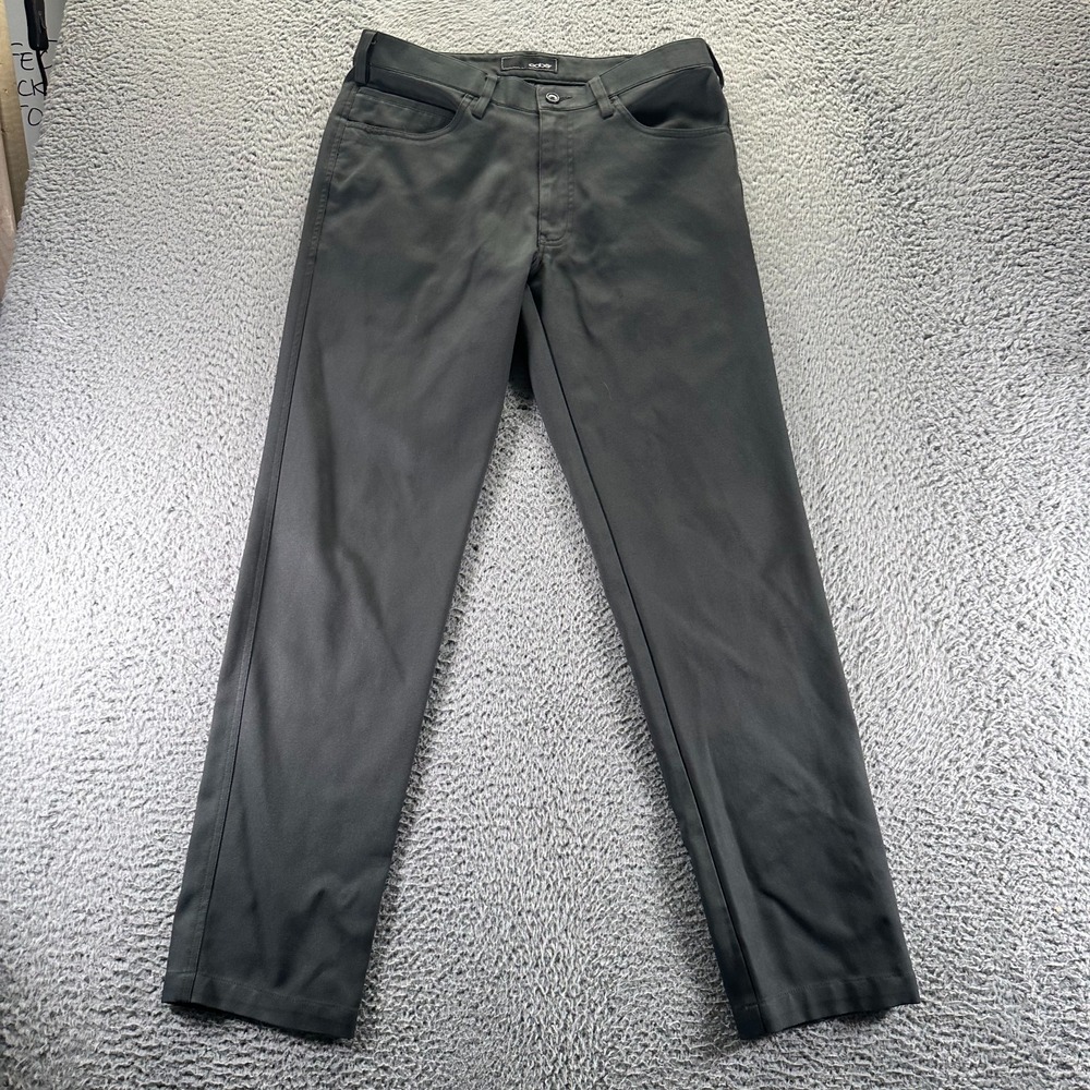 Oobe Pant Mens 32x32 Black Khakis Straight Leg Casual Outdoor Workwear Utility